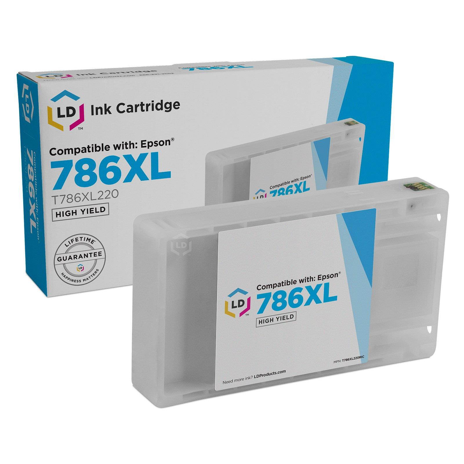 LD Compatible Replacements for Epson 786XL High Yield Ink Cartridges (3 Black, 2 Cyan, 2 Magenta, 2 Yellow) 9-Pack
