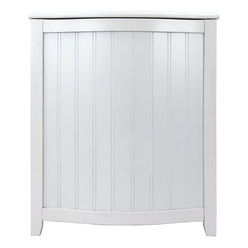 Household Essentials Rolling Laundry Hamper Storage Cart Natural/Light Ash