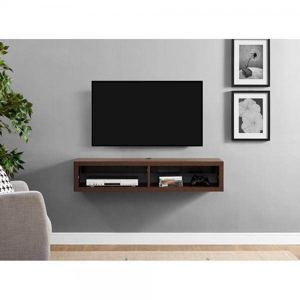 Martin Furniture IMSE350C Floating TV Console, 48", Columbian Walnut