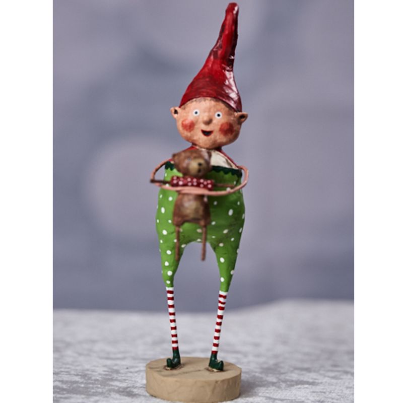 Lori Mitchell 7.5" Giving Gabe Teddy Bear Christmas  -  Decorative Figurines