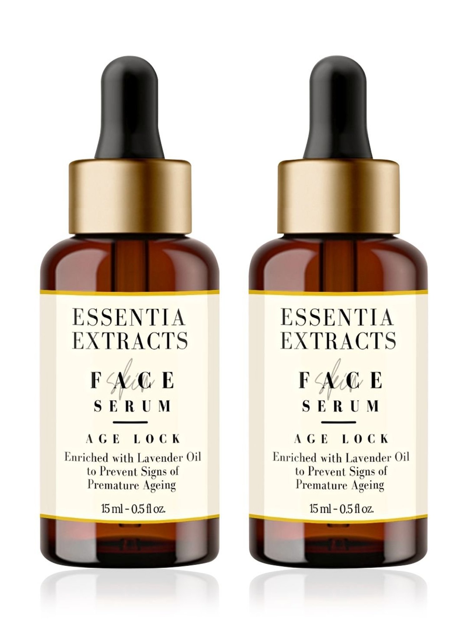 Essentia Extracts Age-Lock Face Serum (Pack of 2) - 30 ml