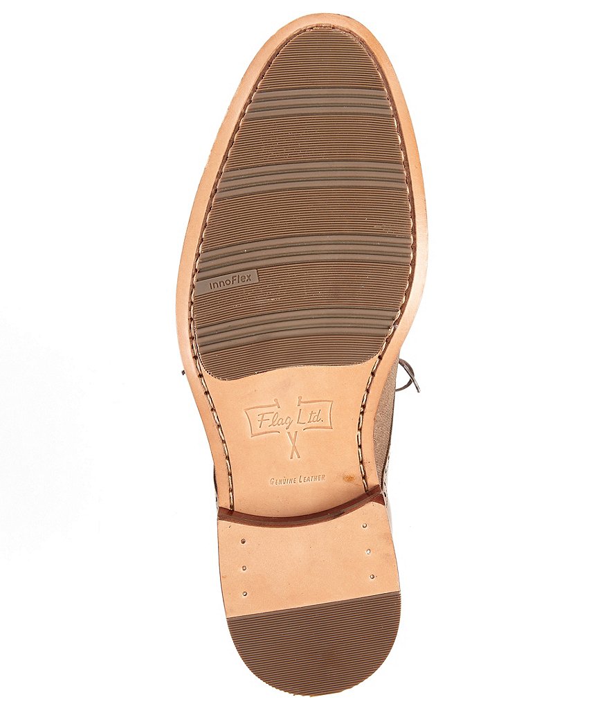 Flag LTD. Men's Hamilton Leather Canvas Cap Toe Dress Shoes