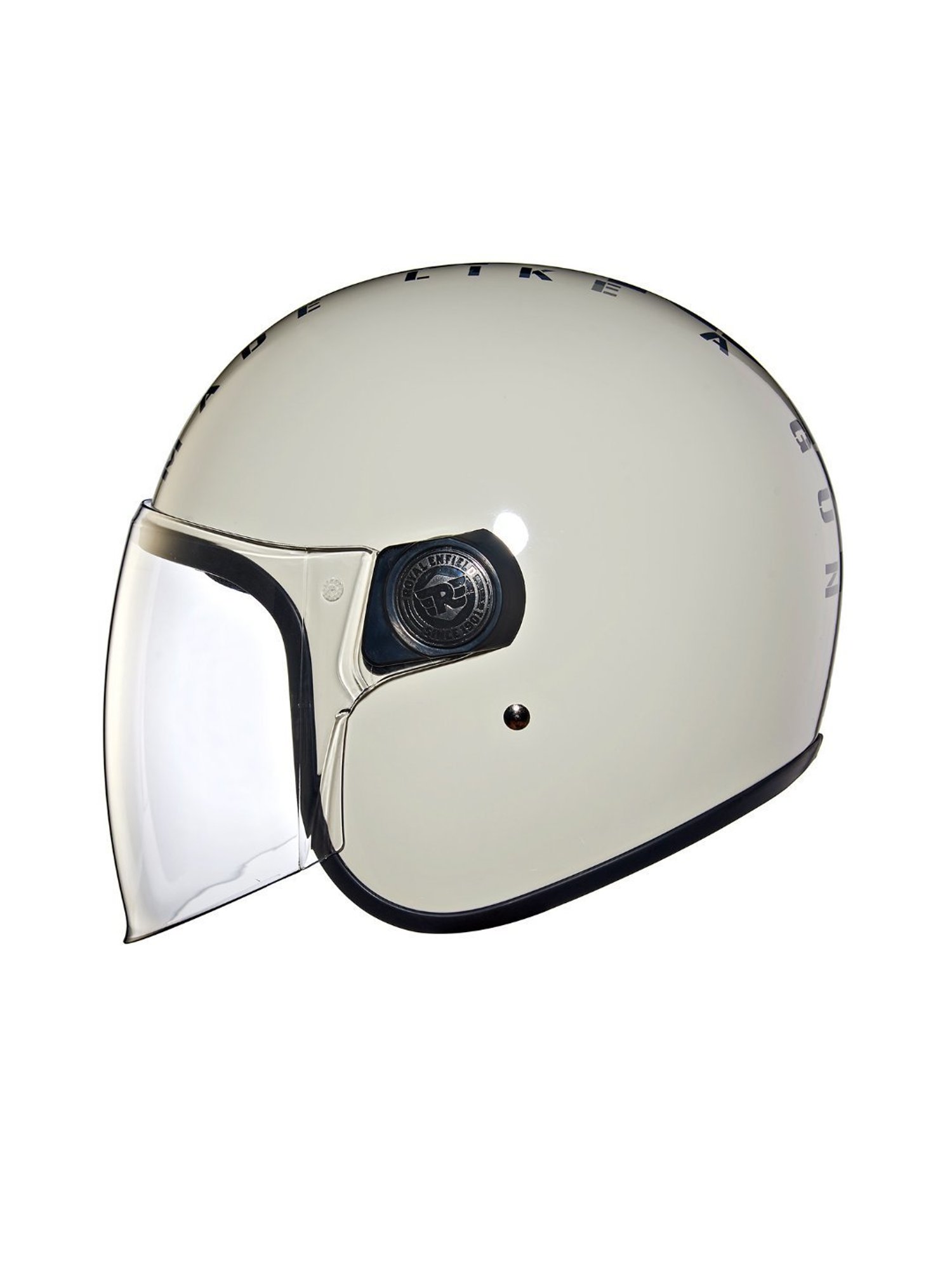 Royal Enfield Gloss White Camo Coopter Camo MLG Open Face Helmet - XL