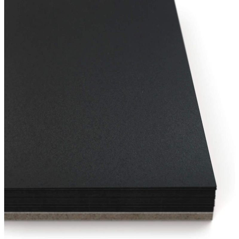 Arteza Black Paper Sketch Pad, 9"x12", 30 Sheets - 2 Pack (ARTZ-8377)