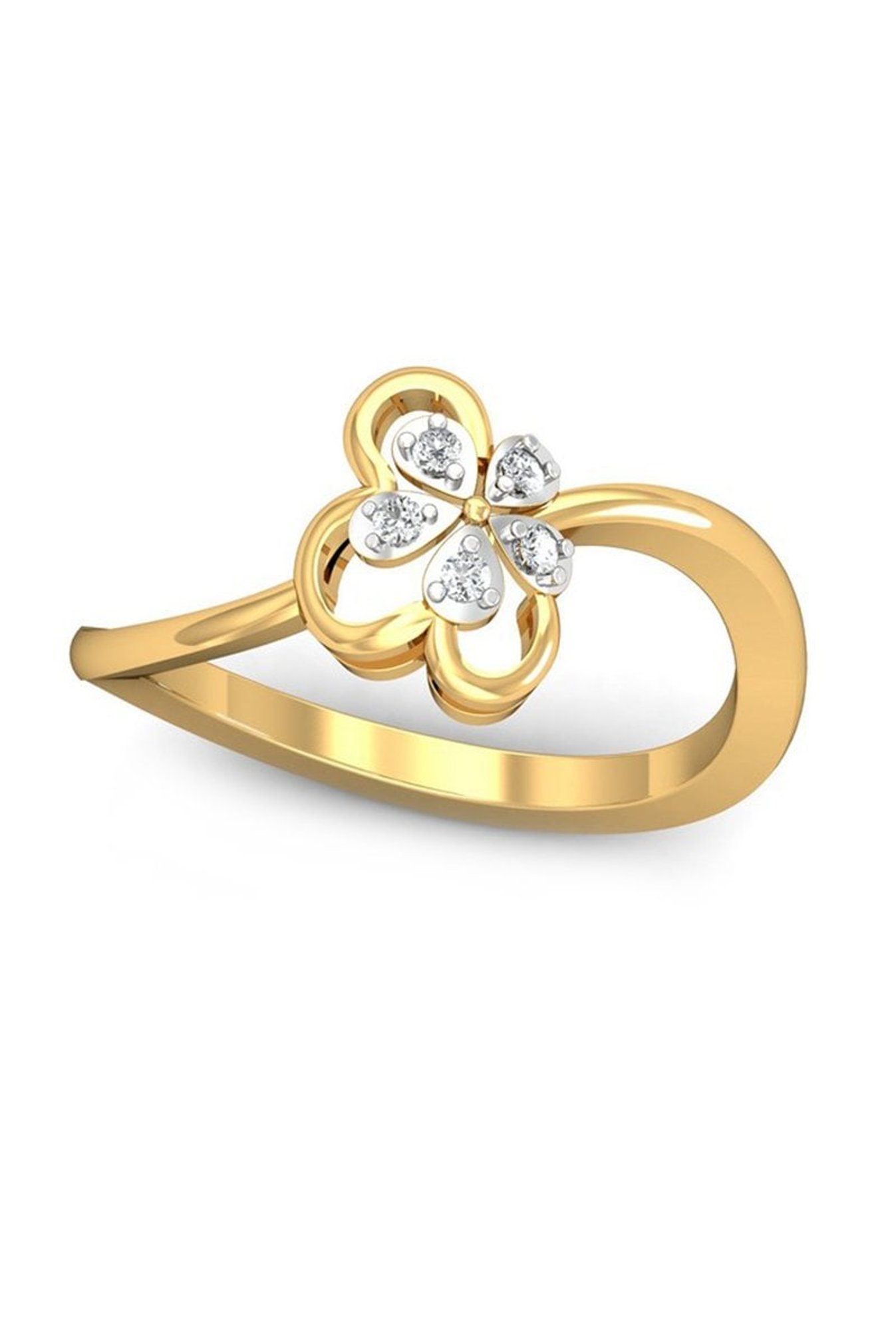 Sri Jagdamba Pearls 18 kt Gold & Diamond Ring