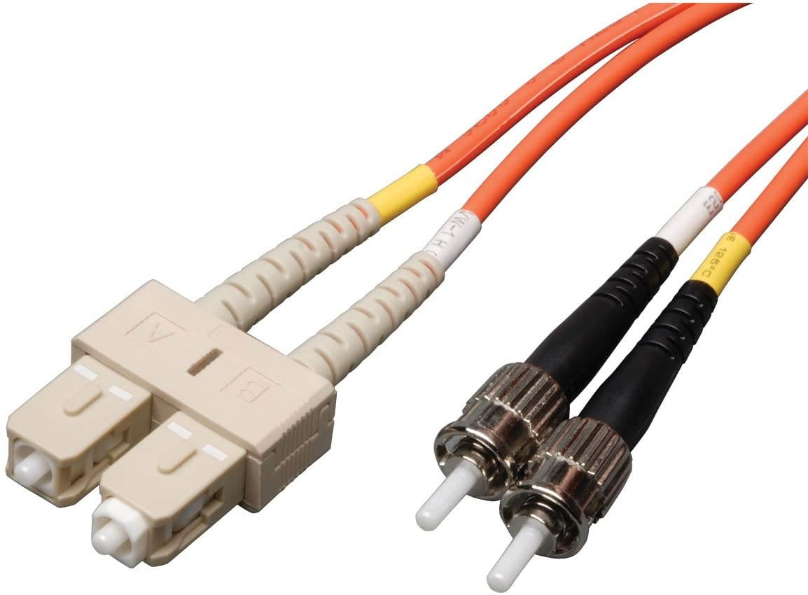 Tripp Lite Duplex Multimode 62.5/125 Fiber Patch Cable (SC/ST) 5M (16-ft.)(N304-05M)