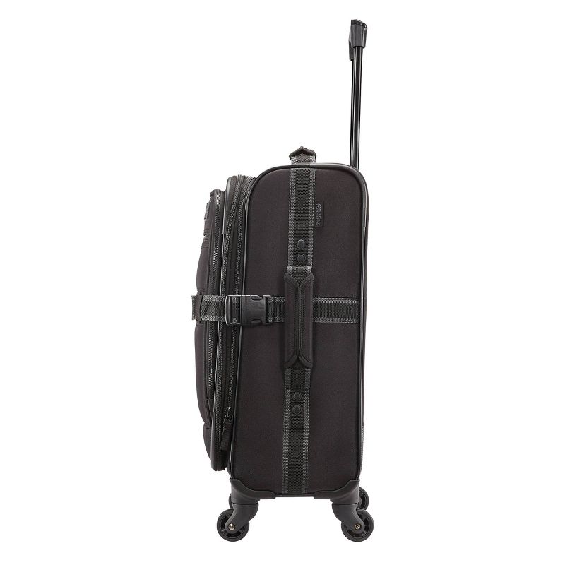American Tourister 22.5" Softside Carry On Spinner Suitcase - Black