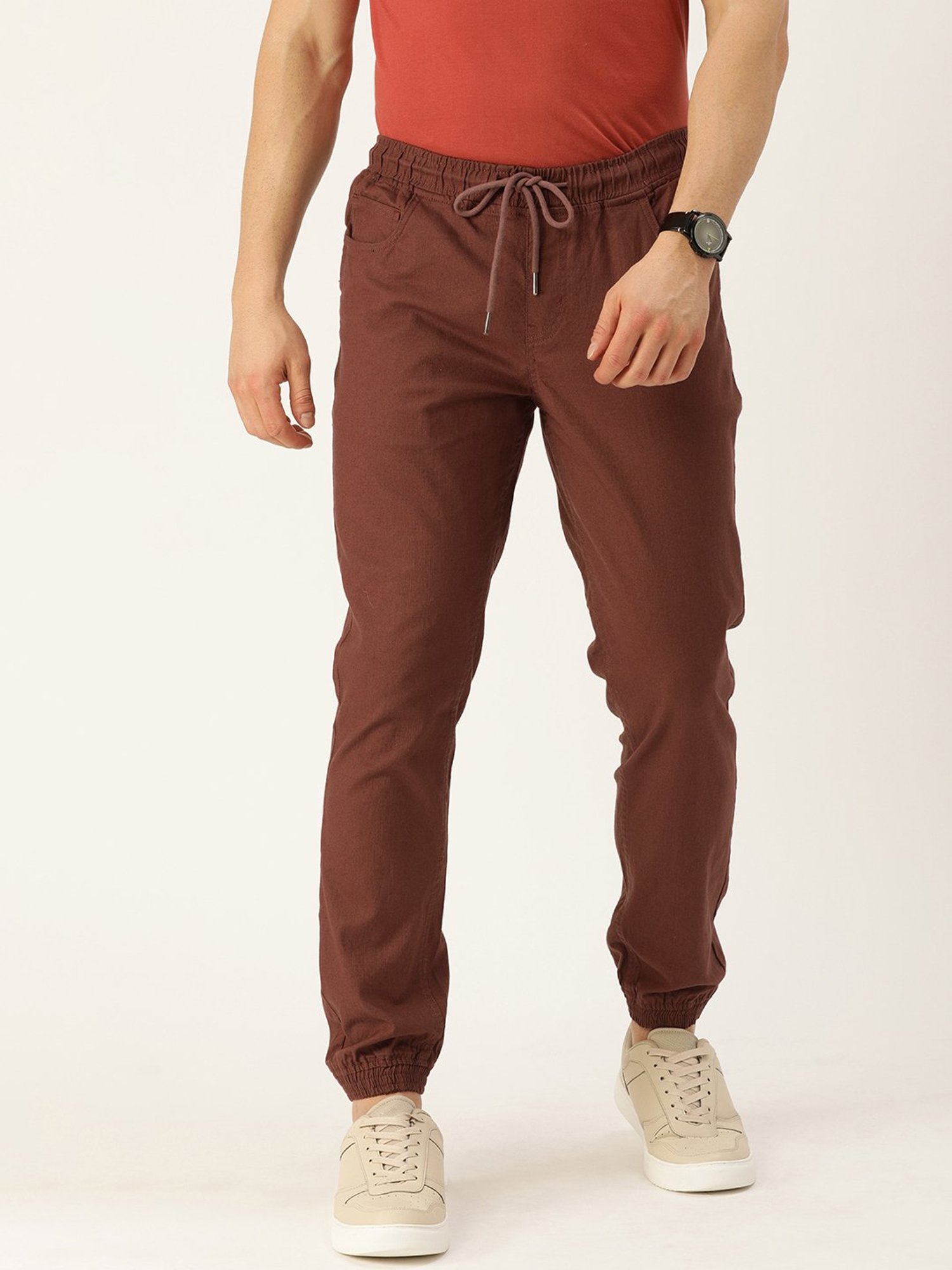 IVOC Wine Slim Fit Jogger Pants