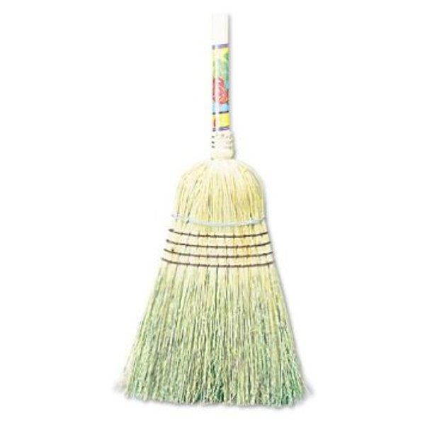 Boardwalk Warehouse Broom Corn Fiber Bristles 42" Wood Handle Natural 932CEA