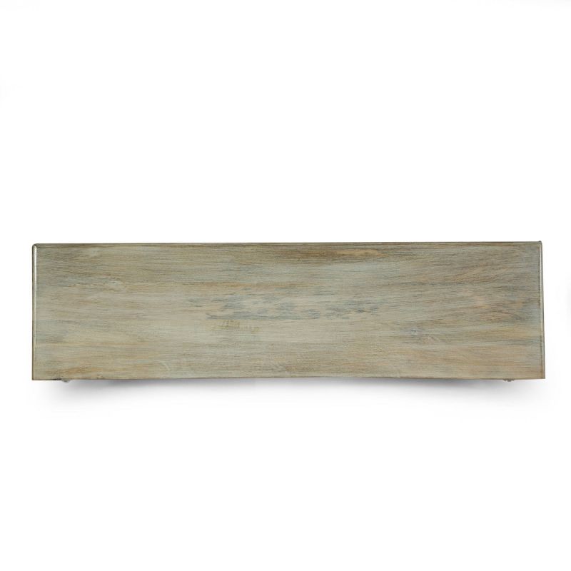 Naples Side Board White/Dark Brown - Chique