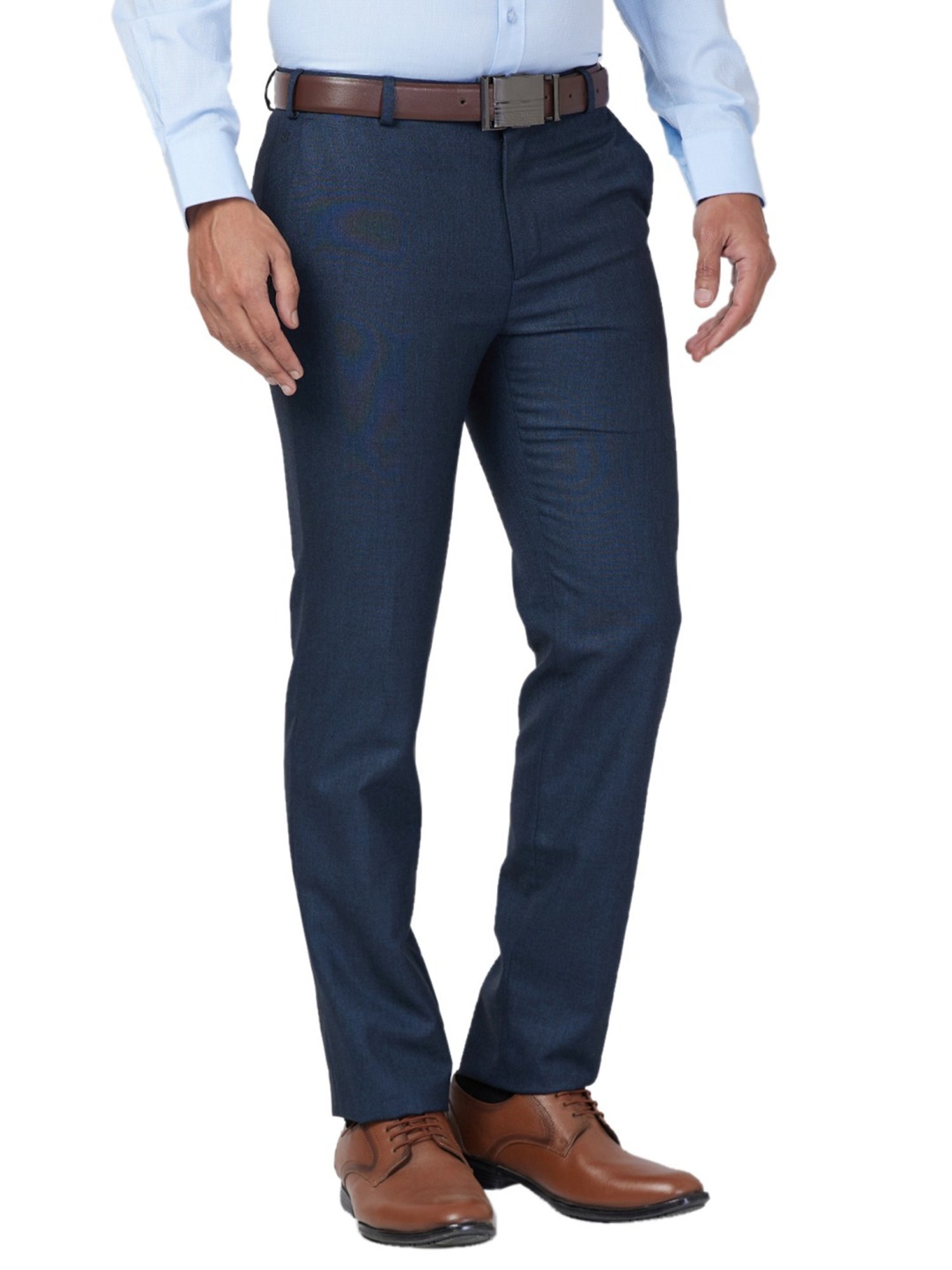 Raymond Blue Slim Fit Trousers