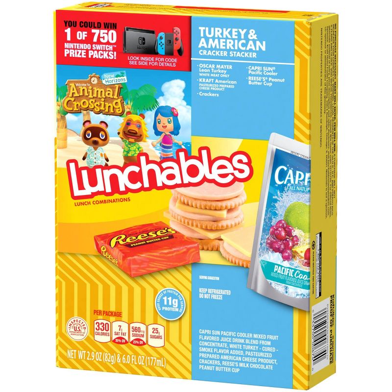 Oscar Mayer Lunchables Turkey & American Cheese with Cracker Meal Combinations - 8.9oz