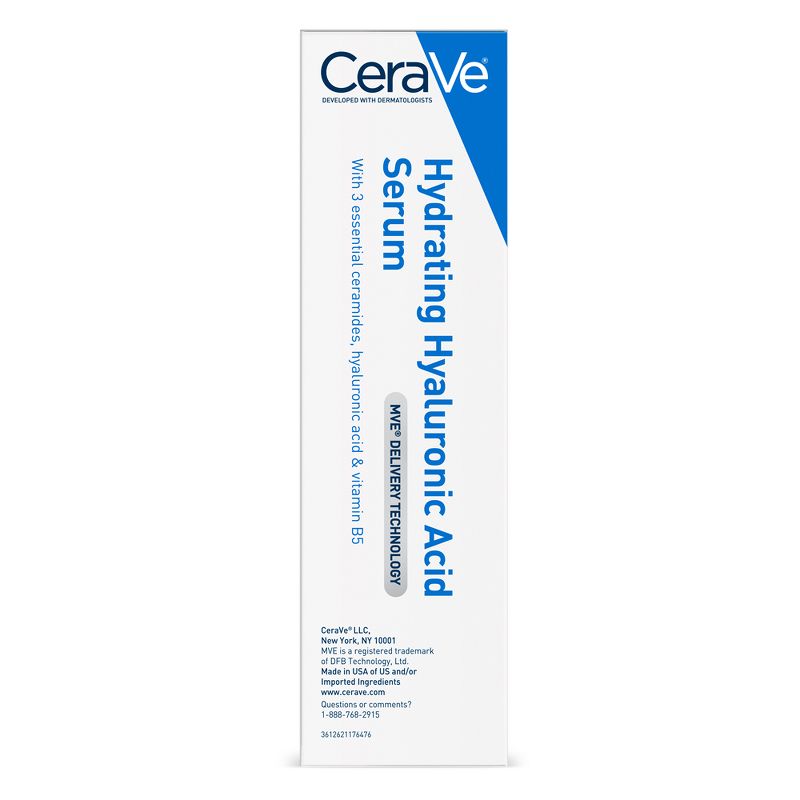 CeraVe Hydrating Hyaluronic Acid Face Serum - 1 fl oz