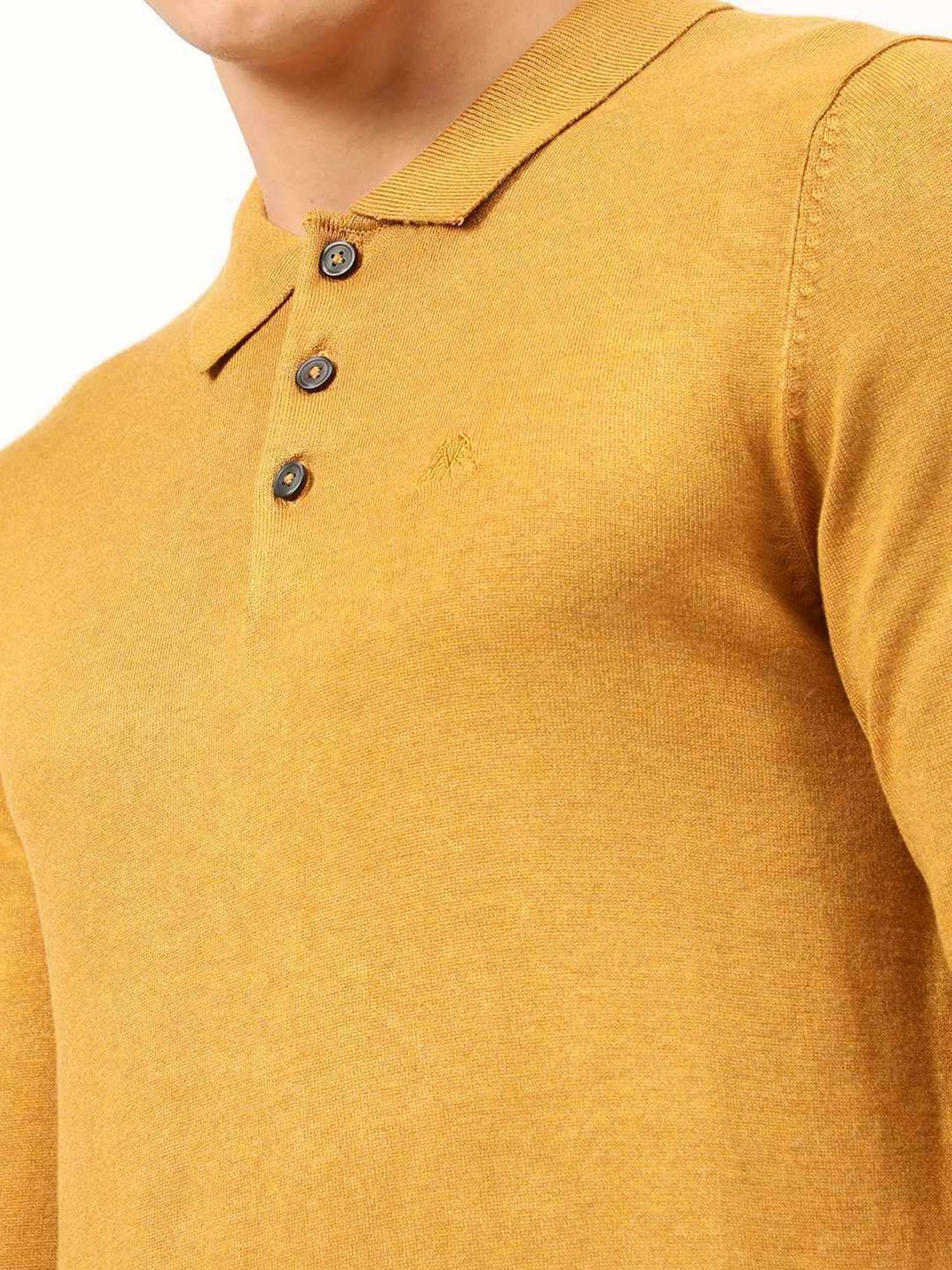 Lindbergh Camel Melange Slim Fit Sweater