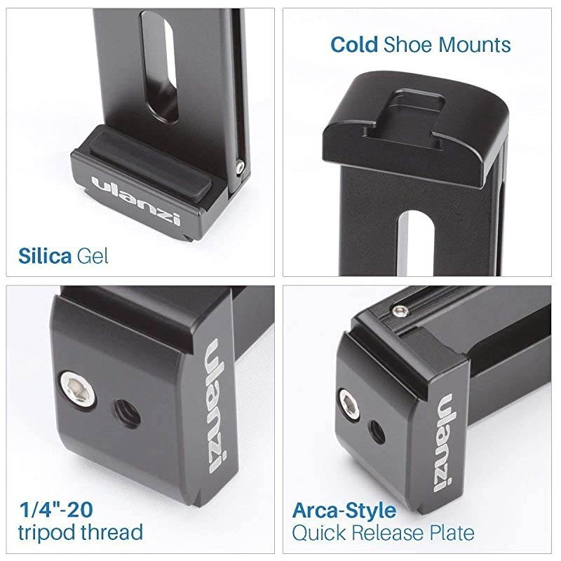 Aluminum Tripod Mount Tablet Clamp Holder for iPads 7.9"~12.9" for iPad Mini for iPad Pro etc