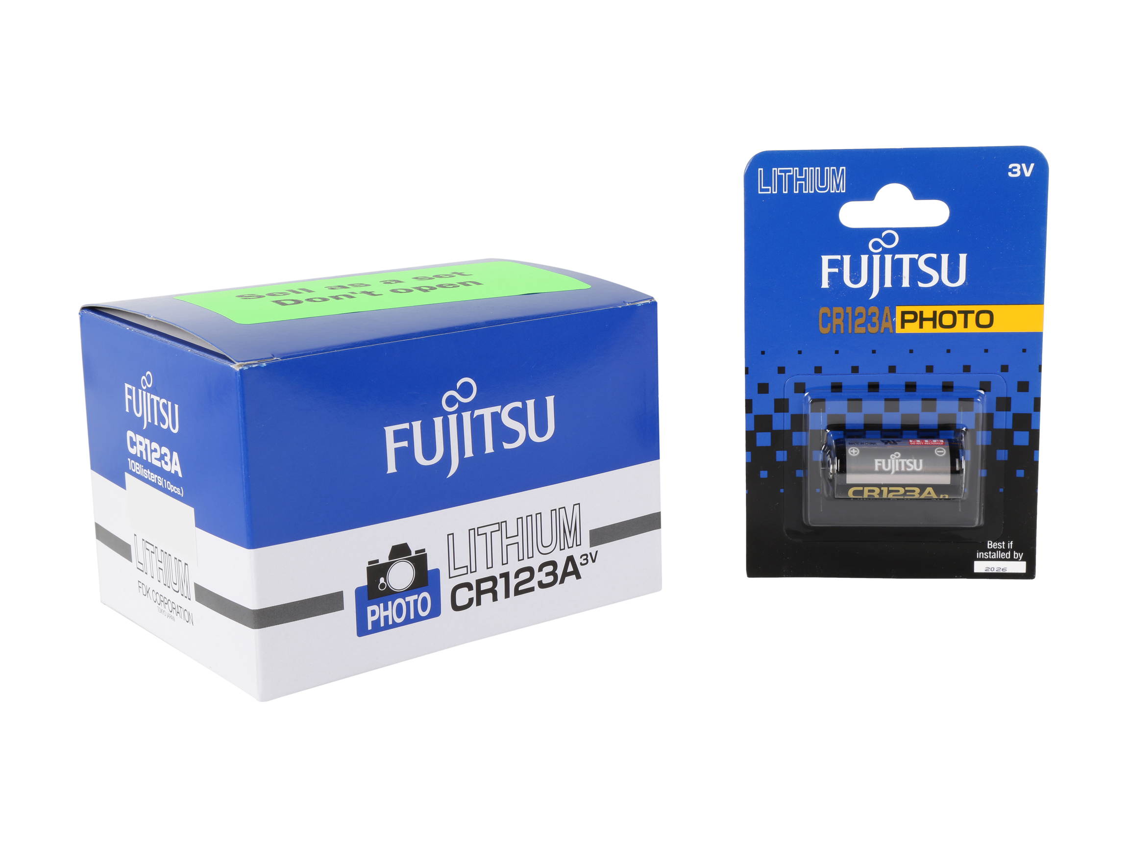 Fujitsu CR123A(10B)FJ-EXC Batteries