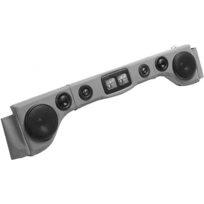 Six Speakers with Map Lights Overhead Sound Bar for Jeep Wrangler