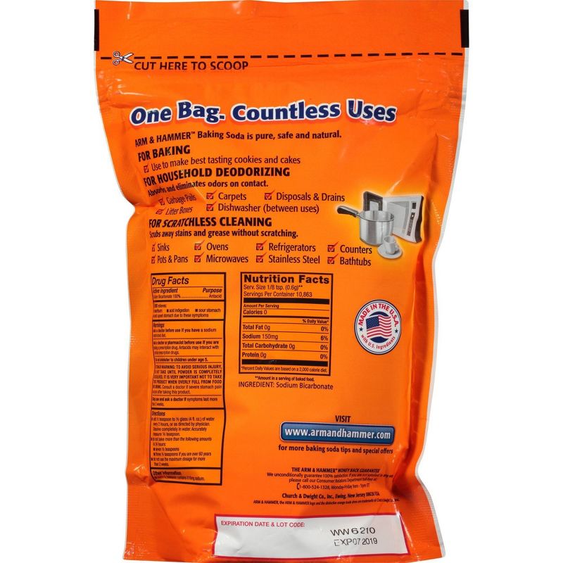 Arm & Hammer Pure Baking Soda - 3.5lb