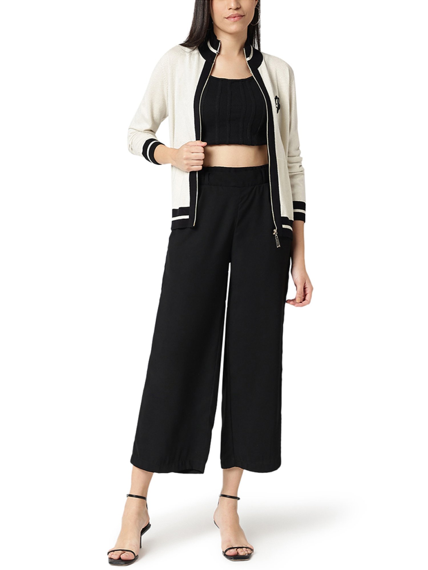 Liu Jo Off White Regular Fit Sweatshirt