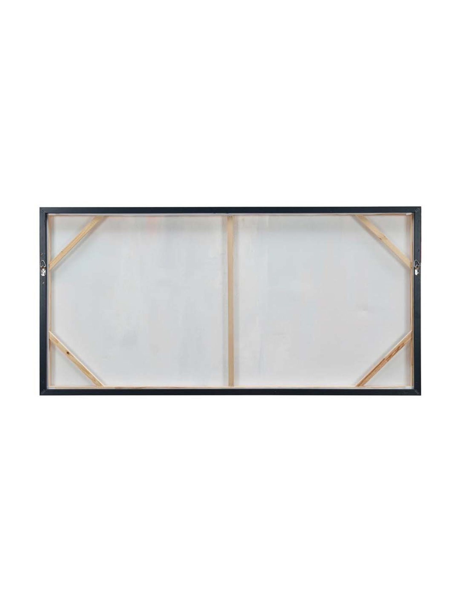 @home Beige Canvas Abstract Wall Painting