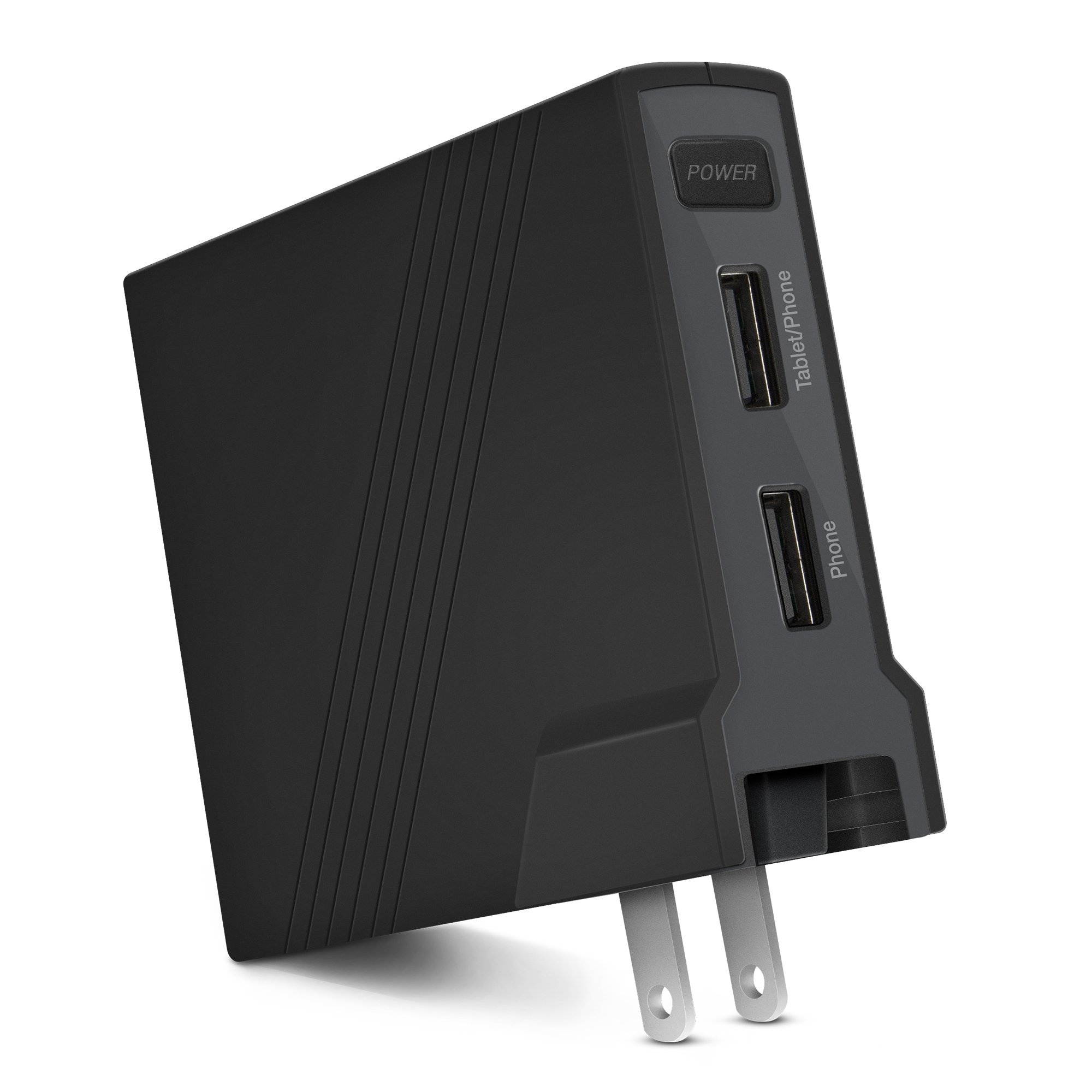 Naztech Solo 5200mAh 2-in-1 Dual USB Portable Battery Black (14247)