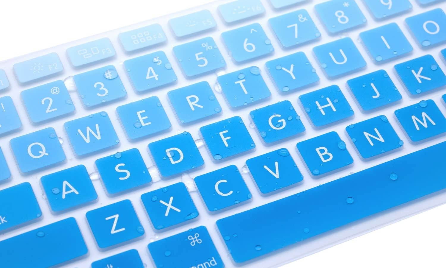 HRH Silicone Keyboard Cover Skin for MacBook Air 13,MacBook Pro 13/15/17 (with or w/Out Retina Display, 2015 or Older Version)&Older iMac USA Layout,Bear's Paw Pink