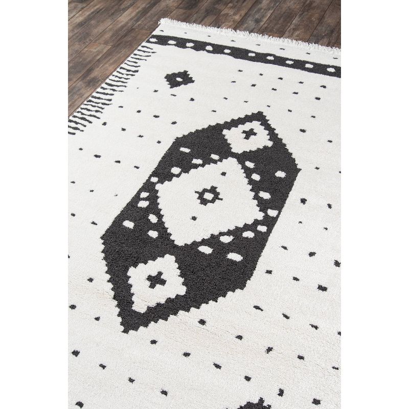 2'3"x7'6" Runner Monaco Aba Rug Ivory - Momeni