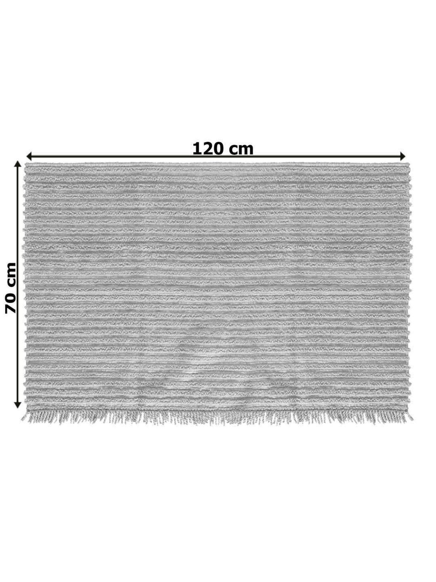 Saral Home Easy Living Lt.Grey Microfiber Axis Sofa Cover Set