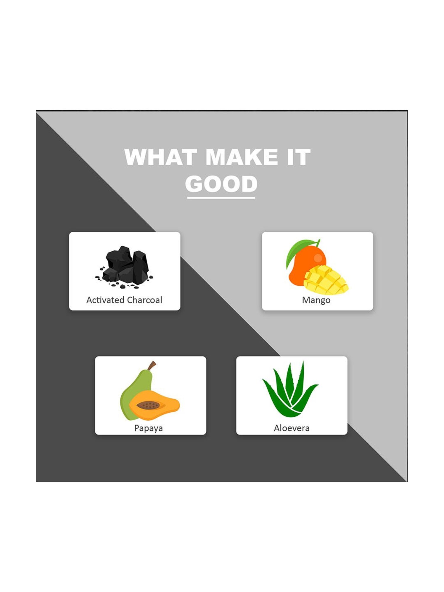 Glamveda Men Activated Charcoal Clay Mask - 100 gm