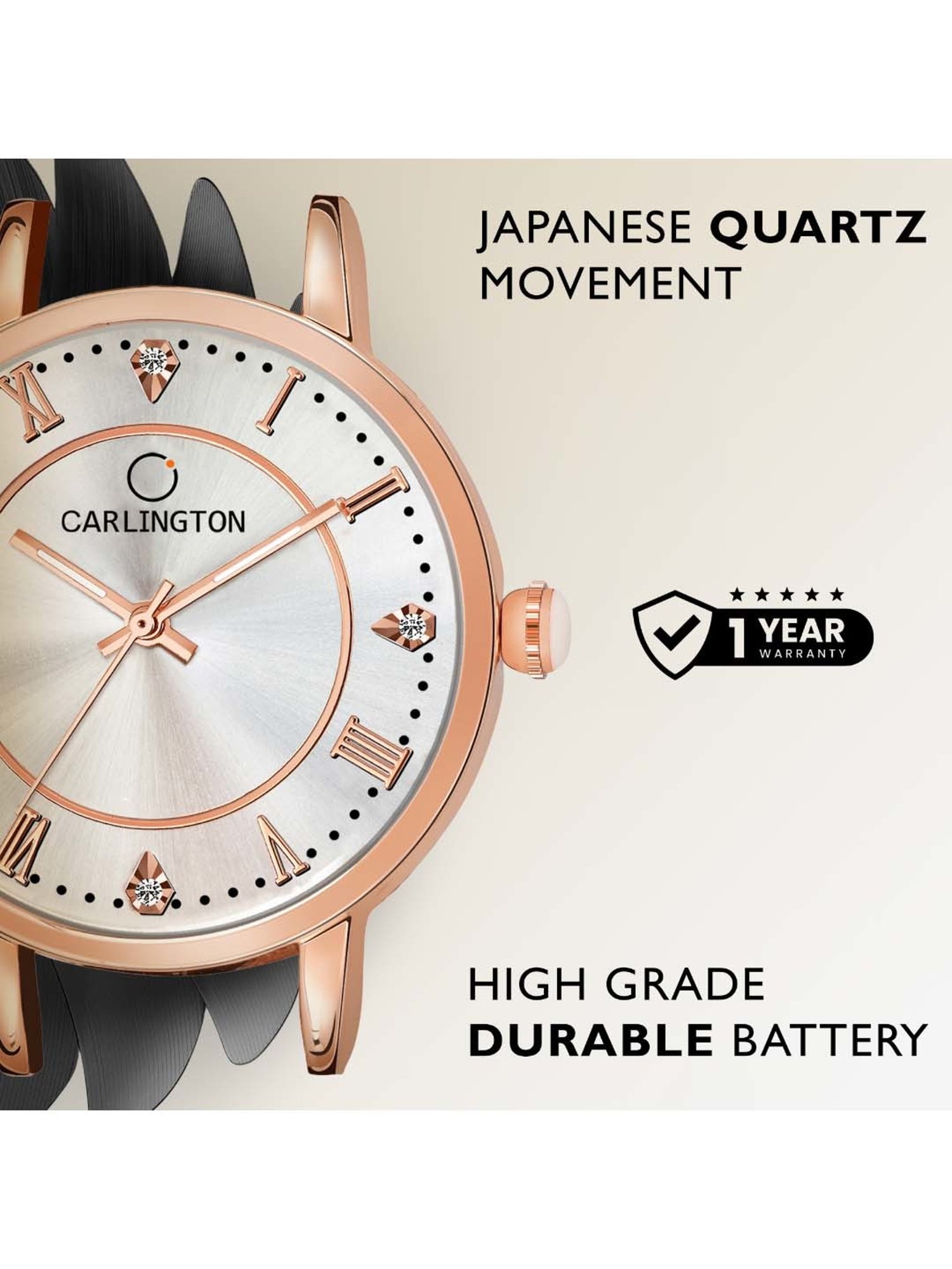 CARLINGTON CT 2013 Analog Watch for Women
