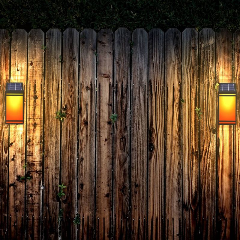 LED Solar Single Direction Outdoor Wall Light - Techko Kobot