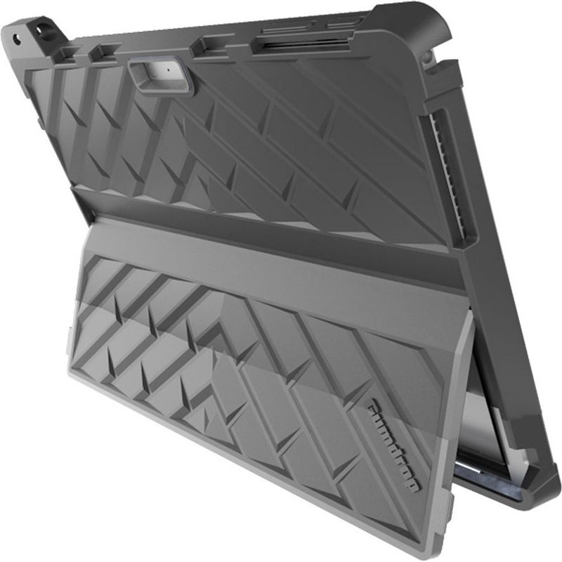 Gumdrop DropTech Case for Microsoft Surface Pro 4 - Black - Impact Resistant, Drop Resistant - Silicone, Acrylonitrile Butadiene Styrene (ABS)