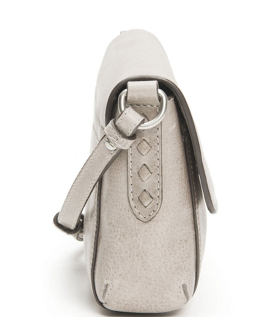 Frye Reed Flap Leather Snap Crossbody Bag