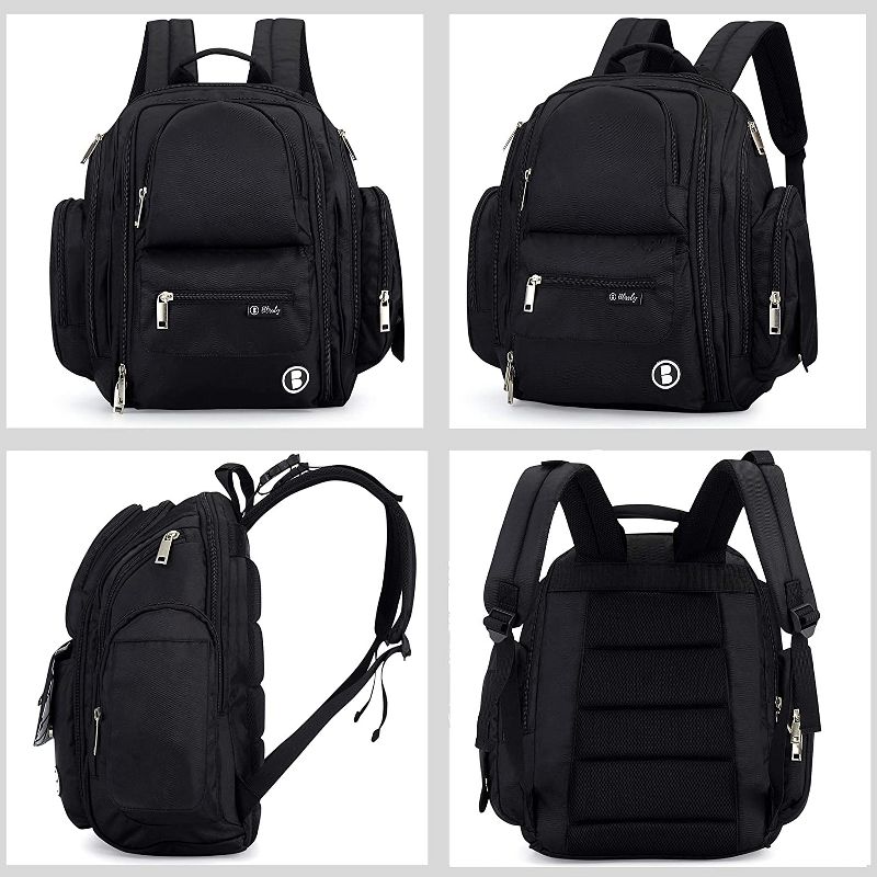 The Physics of HipHop Diaper Bag - Black