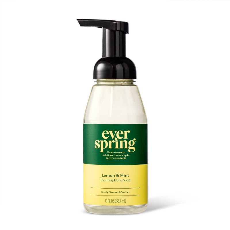 Lemon & Mint Foaming Hand Soap - 10 fl oz - Everspring™