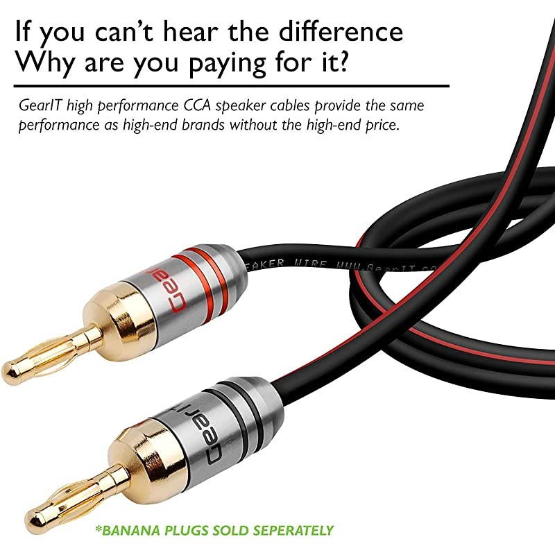 CERTICABLE 12AWG CL2 Rated 2-Conductor Loud Speaker Cable - 100 ft For In-Wall Installation