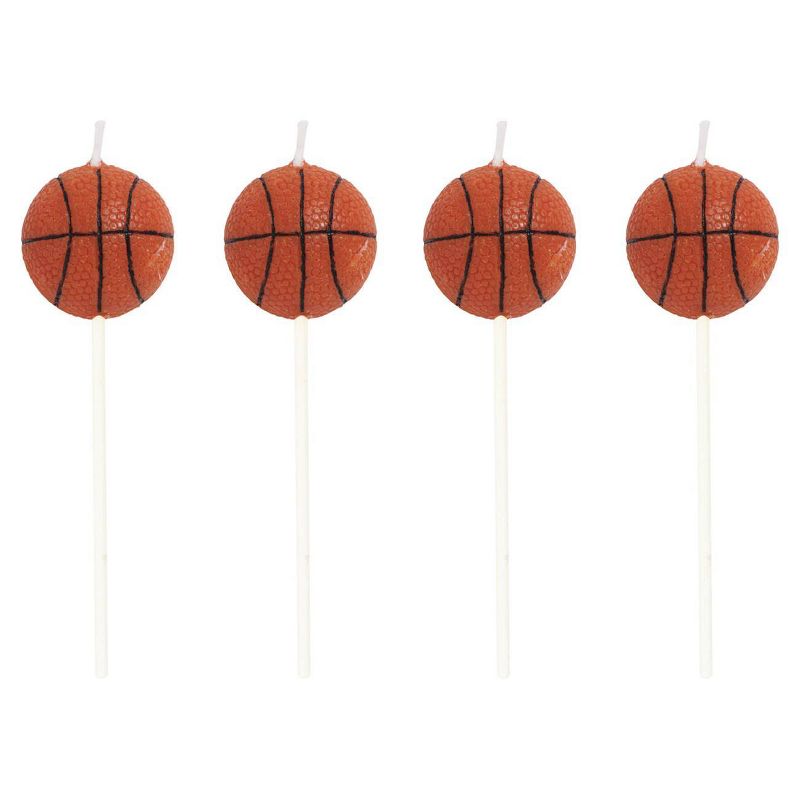 Basketball Decorations Party Kit Orange/Brown
