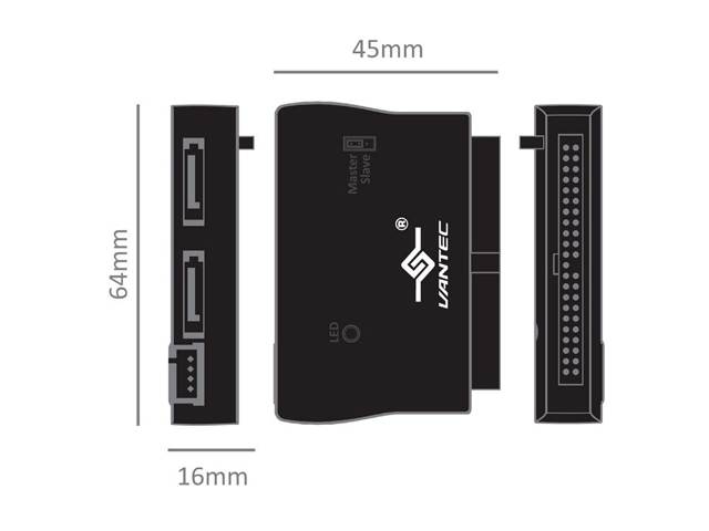 VANTEC CB-IS200 Bi-Directional, IDE to SATA or SATA to IDE Converter