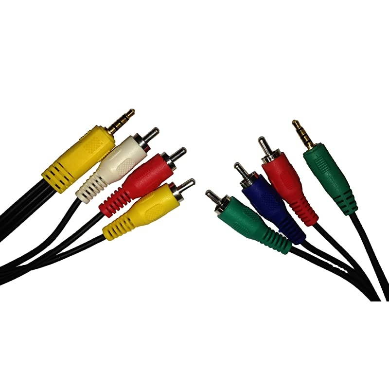 Video CableComposite Cord 30 ft RCA to RCA MMx3AV Cable for TVDVDVCD etd