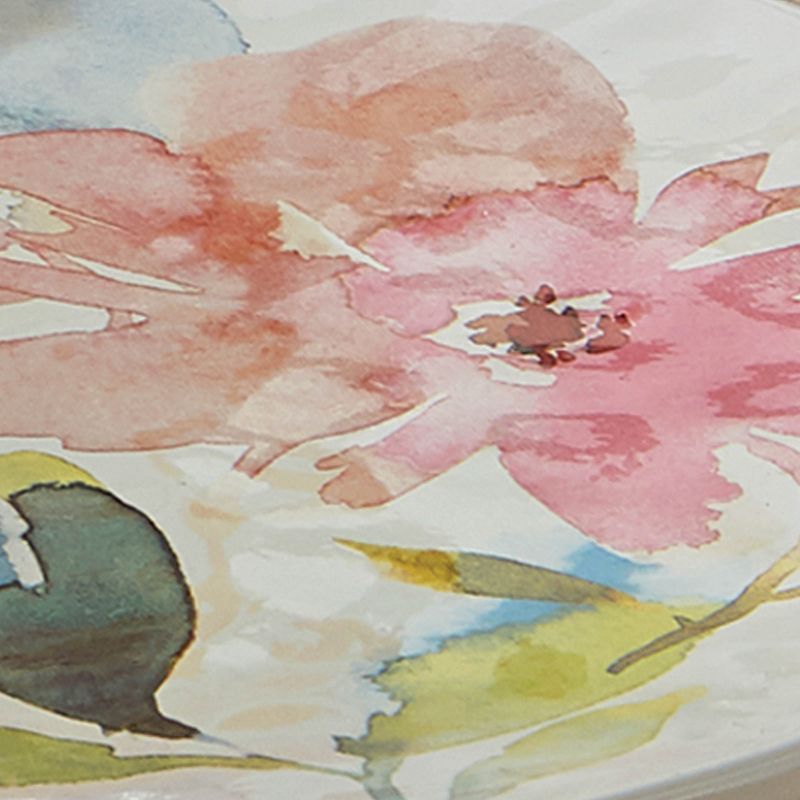 Split P First Blush Plate Set - White