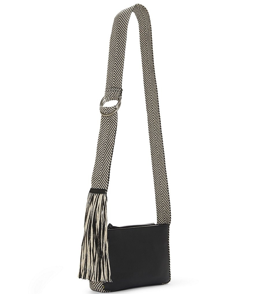 Lucky Brand Adyn Leather Top Zip Crossbody Bag