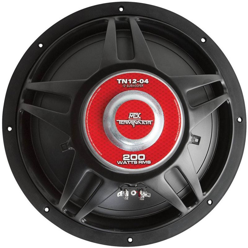 MTX AUDIO TN12-04 12" SVC 800 Watt Sub Car Power Car Power Subwoofer Pair