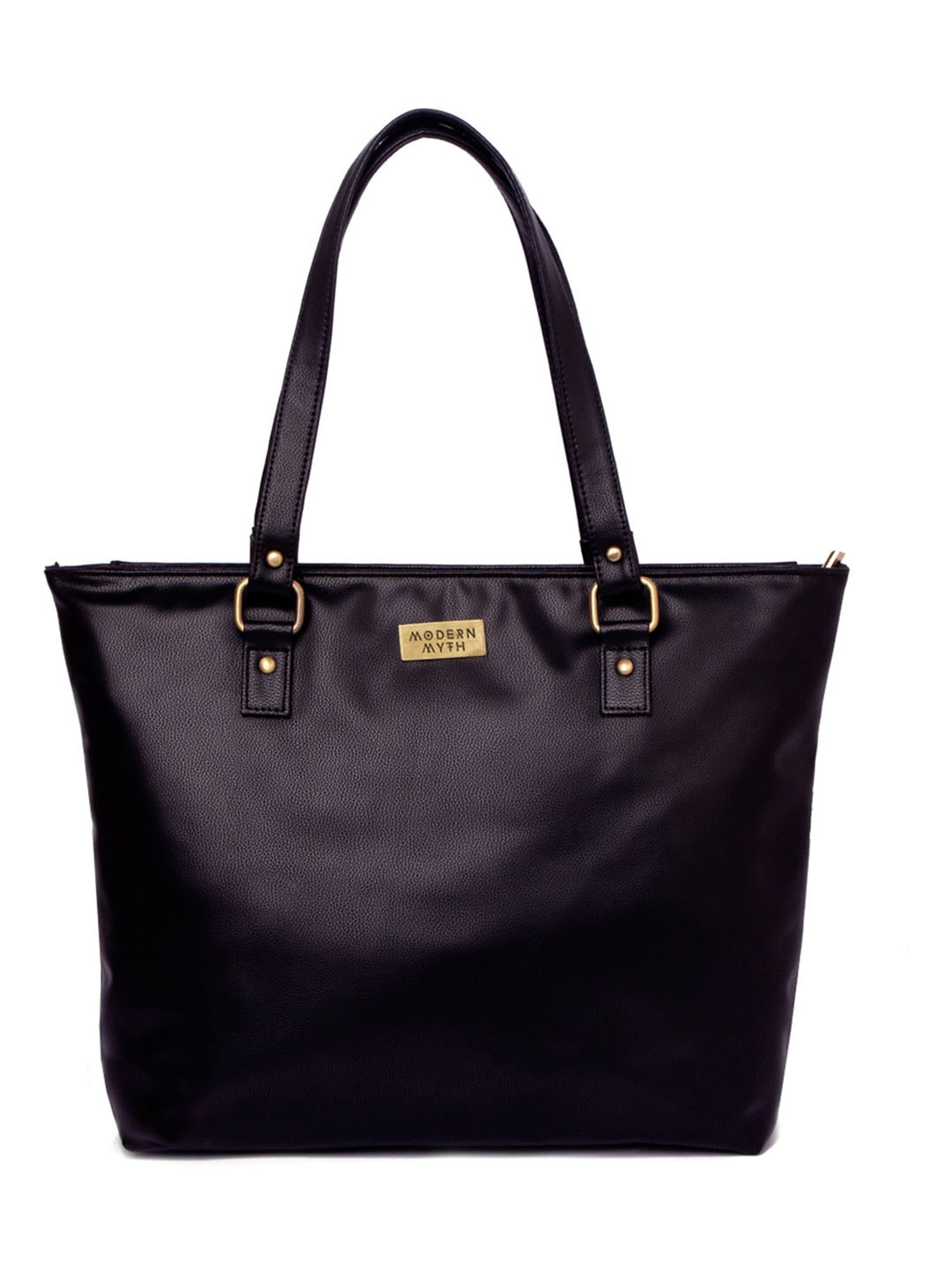 Modern Myth Black Large Tote Bag