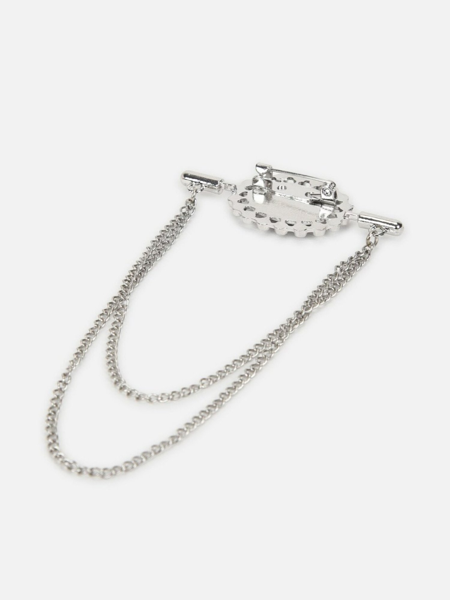 Van Heusen Silver Lapel Pin