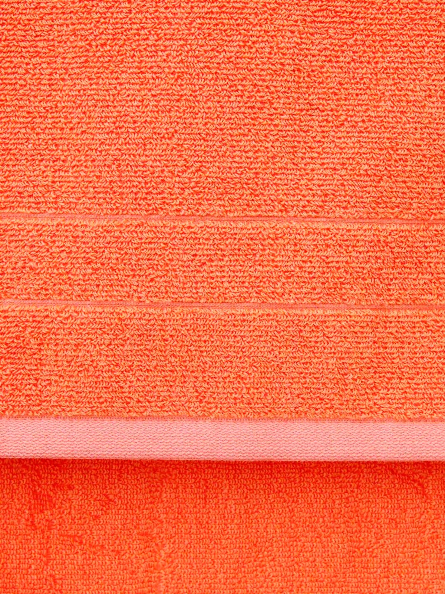 Ariana Luxury Orange Cotton Quick Dry Bath Towel