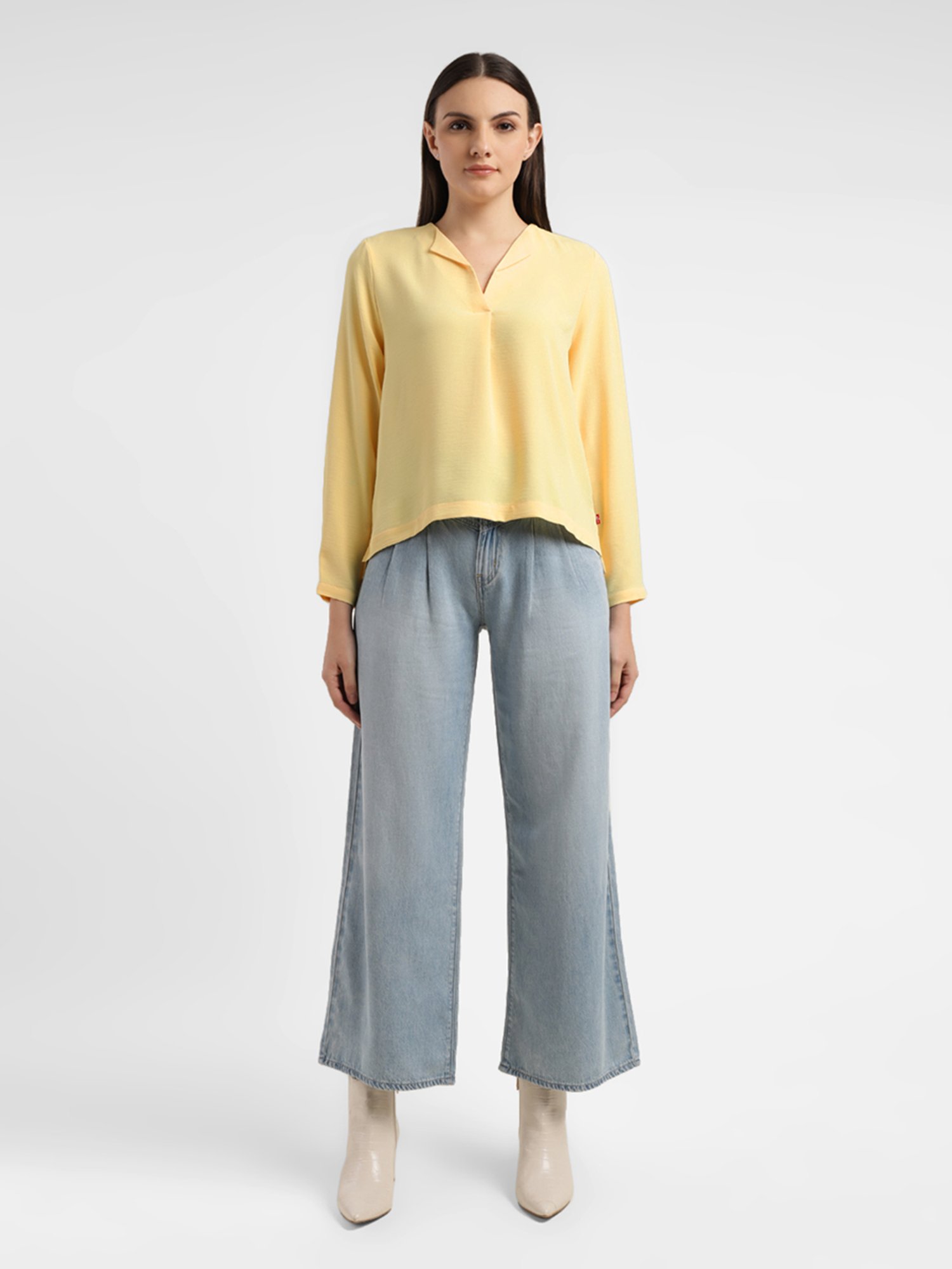 Levi's Yellow Regular Fit Top