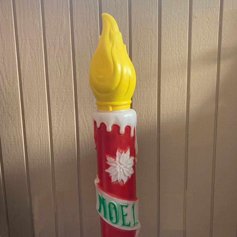 Christmas 39.0" Noel Candle Lighted Indoor Outdoor  -  Novelty Sculpture Lights