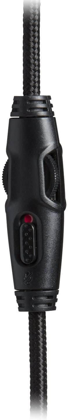 HyperX Cloud Alpha S - PC Gaming Headset, 7.1 Surround Sound, Adjustable Bass, Dual Chamber Drivers, Breathable Leatherette, Memory Foam, and Noise Cancelling Microphone - Blackout (HX-HSCAS-BK/WW)