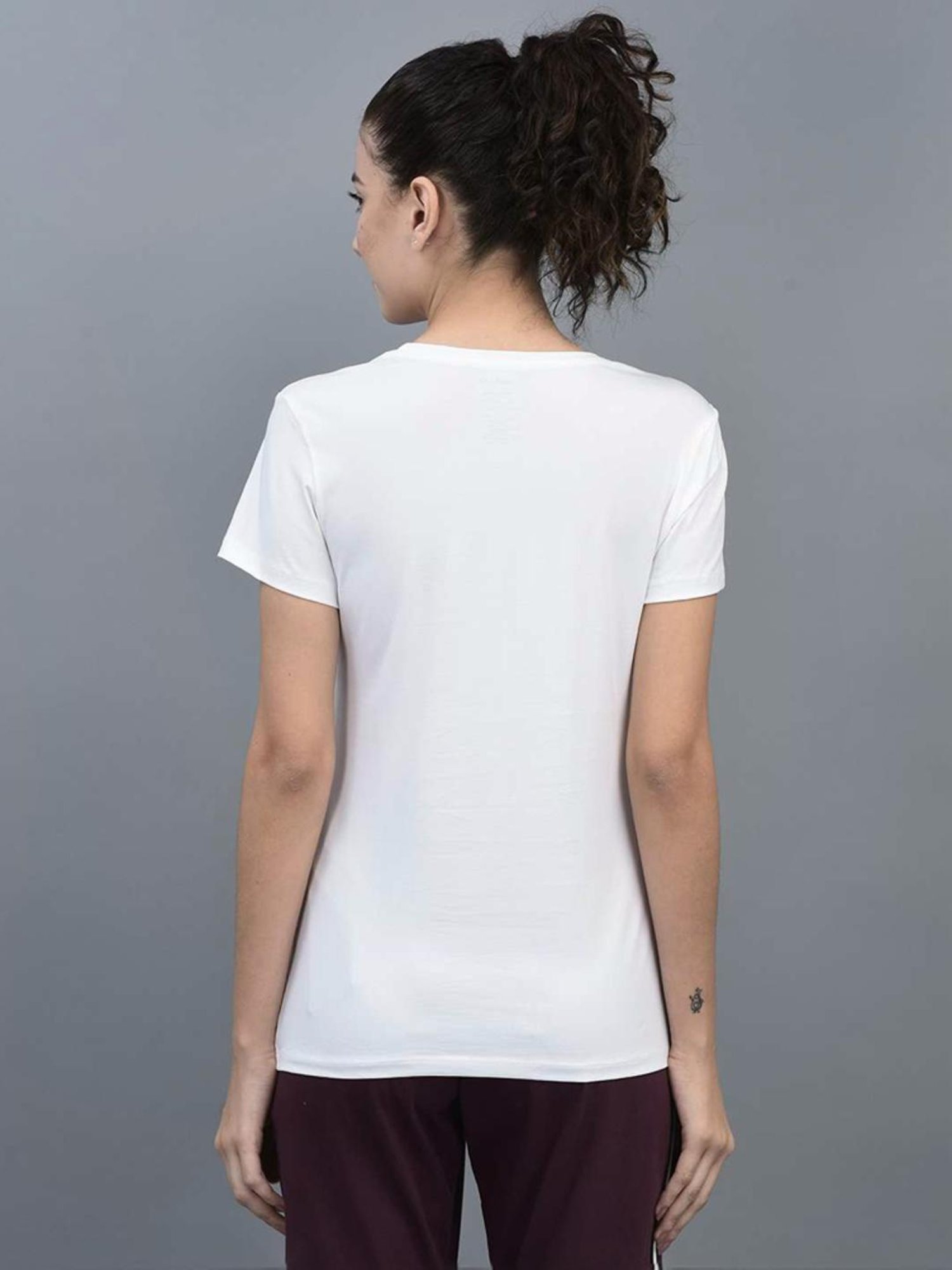 Dollar White & Black Cotton Sports T-Shirt - Pack Of 3