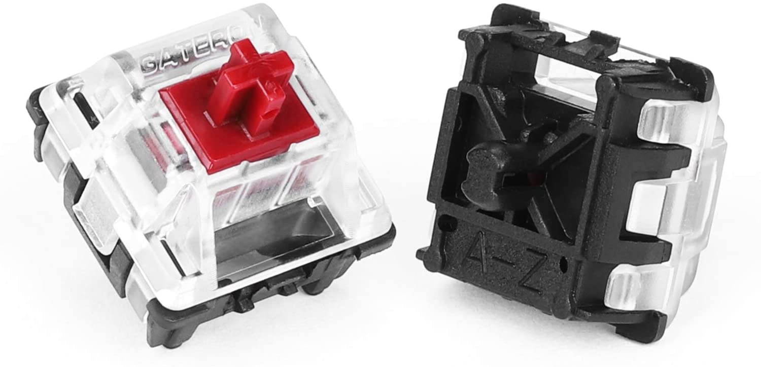 Gateron Optical Switch DIY Replaceable Switches for Mechanical Gaming Keyboard (10 PCS Blue Switch) (Multiple)